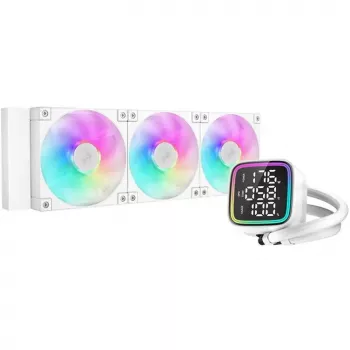 CPU-nestekühler DeepCool LD360 valkoinen 360 mm jäähdyttimellä