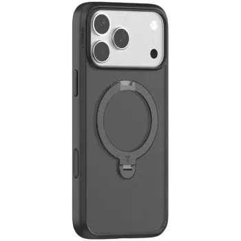 Puhelinkotelo Torras iPhone 17 Pro:lle — SPIN SERIES, musta, malli X00FX2391
