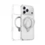 Suojakotelo Clear Case Torras iPhone 17 Pro:lle – Spin Series ohut, kevyt läpinäkyvä kotelo