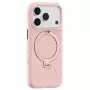 Puhelinkotelo Torras Ostand Spin Softune Series iPhone 17 Pro:lle – pinkki