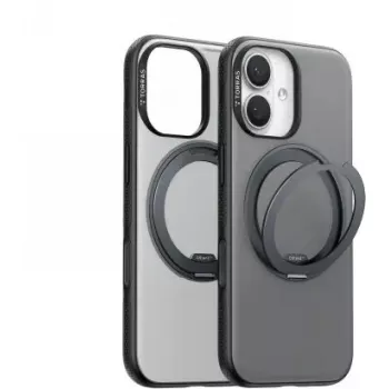 Suojakotelo Torras Fitness Series iPhone 17:lle — musta, ohut iskunkestävä muotoilu
