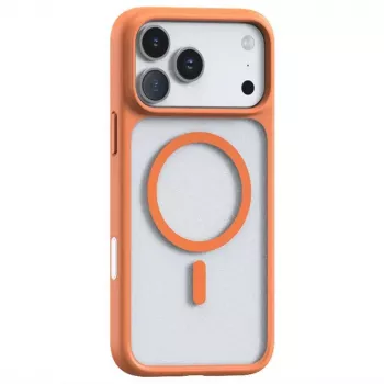 Torras Guardian Magnetic Series kotelo iPhone 17 Pro:lle – oranssi