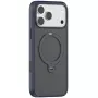 Puhelinkotelo Torras Ostand Spin Series iPhone 17 Pro Max:lle, laivastonsininen