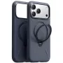 Puhelinkotelo Torras Spin Softune Series iPhone 17 Pro:lle, laivastonsininen, pehmeä suojakotelo