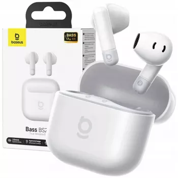In-ear-kuulokkeet langattomat Baseus Bass BS2 Lite TWS — valkoinen