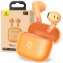 In-ear True Wireless -kuulokkeet Baseus Bass BS2 Lite TWS – oranssi, stereoääni, kompakti latauskotelo