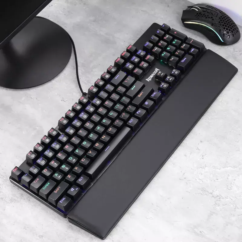 Rannetuki REDRAGON METEOR S tekonahka muistivaahto musta