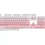 Mekaaninen näppäimistö REDRAGON A139 Ombre Pink RGB-taustavalo