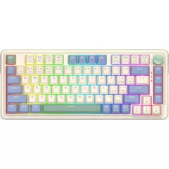 Mekaaninen näppäimistö REDRAGON K673CPG-RGB-PRO — kompakti muotoilu RGB-taustavalolla, langallinen, mekaaniset kytkimet