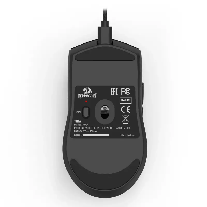 Hiiri REDRAGON M724-1K K1NG USB Type-C
