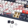 Mekaaninen näppäimistö REDRAGON K686AK-RGB-PRO — RF Wireless + USB, Navy White, 1,5 m kaapeli