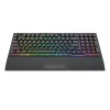 Näppäimistö REDRAGON K515-RGB SHIVA 98 USB musta kalvo langallinen