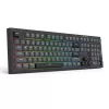 Näppäimistö REDRAGON K518-RGB-GB Crux langallinen USB musta kalvo