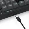 Näppäimistö REDRAGON K518-RGB-GB Crux langallinen USB musta kalvo