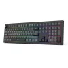 Näppäimistö REDRAGON K518-RGB-GB Crux langallinen USB musta kalvo