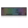 Näppäimistö REDRAGON K518-RGB-GB Crux langallinen USB musta kalvo