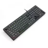 Näppäimistö REDRAGON K518-RGB-GB Crux langallinen USB musta kalvo