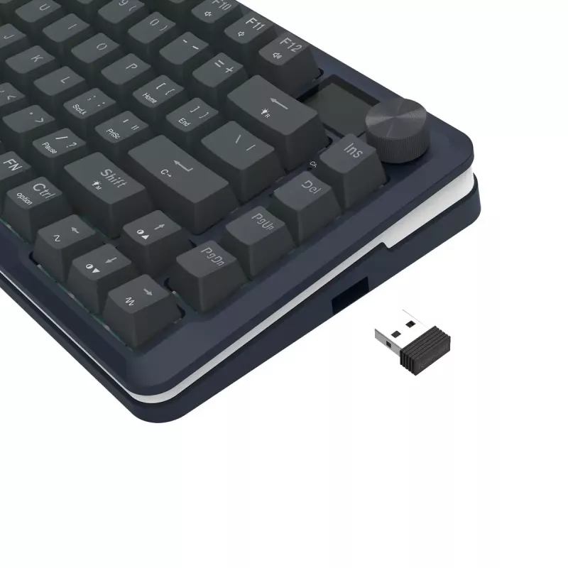 Mekaaninen näppäimistö REDRAGON K708-RGB-PRO USB, RF Wireless ja Bluetooth, 1,5 m kaapeli, musta, 0,76 kg