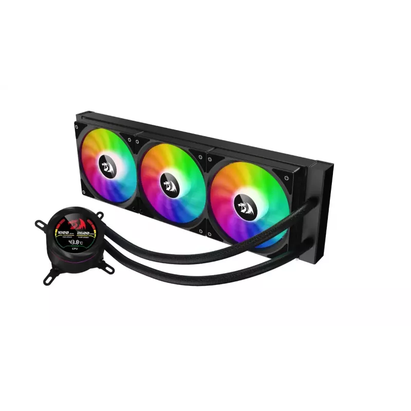 Tietokoneen jäähdytysjärjestelmä REDRAGON CCW-1017 tehokas ilmavirta RGB-valaistus