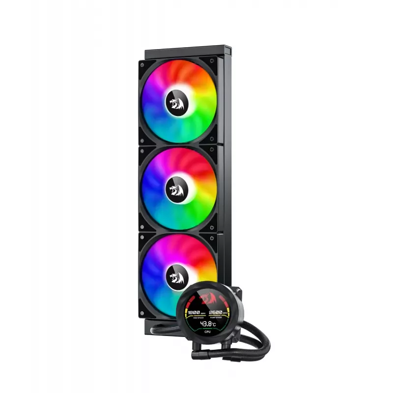 Tietokoneen jäähdytysjärjestelmä REDRAGON CCW-1017 tehokas ilmavirta RGB-valaistus