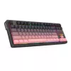 Mekaaninen näppäimistö REDRAGON Antonium Pro K728SP-RGB-PRO — USB, RF langaton, Bluetooth, musta/vaaleanpunainen
