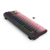 Mekaaninen näppäimistö REDRAGON Antonium Pro K728SP-RGB-PRO — USB, RF langaton, Bluetooth, musta/vaaleanpunainen