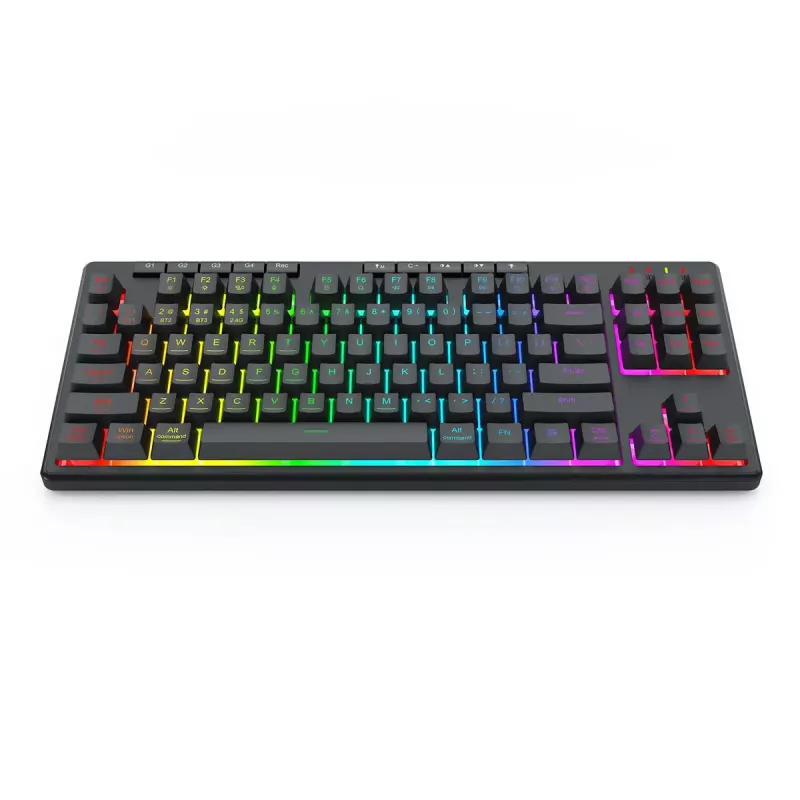REDRAGON K516RGB-PRO SHIVA PRO 87 näppäimistö USB RF langaton Bluetooth musta