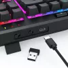REDRAGON K516RGB-PRO SHIVA PRO 87 näppäimistö USB RF langaton Bluetooth musta