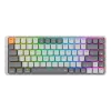 Mekaaninen näppäimistö REDRAGON K652GG-RGB-PRO johdollinen langaton Bluetooth harmaa