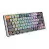 Mekaaninen näppäimistö REDRAGON K652GG-RGB-PRO johdollinen langaton Bluetooth harmaa