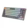 Mekaaninen näppäimistö REDRAGON K652GG-RGB-PRO johdollinen langaton Bluetooth harmaa