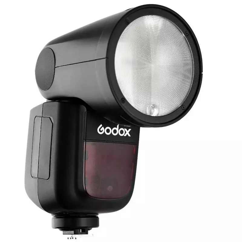Kompaktisalama Godox V1-C musta 1,5 s latausaika 420 g