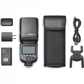 Godox Ving V860III TTL Li-Ion salama musta Olympus Panasonic 1,5 s latausaika