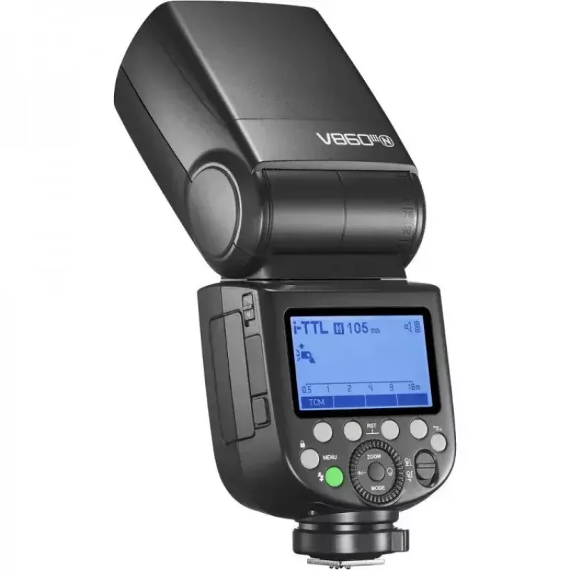 Godox Ving V860III TTL Li-Ion salama musta Olympus Panasonic 1,5 s latausaika