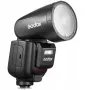 Videokameran salama Godox V1Pro musta 1,5 s latausaika