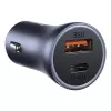 Autolaturi Baseus TZCCJD-0G 40W tummanharmaa — USB-autoverkkolaite, 40W lähtö
