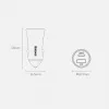 Autolaturi Baseus TZCCJD-0G 40W tummanharmaa — USB-autoverkkolaite, 40W lähtö