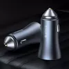Autolaturi Baseus TZCCJD-0G 40W tummanharmaa — USB-autoverkkolaite, 40W lähtö
