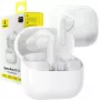 In-Ear TWS -kuulokkeet Baseus Bass BP1 NC – aktiivinen melunvaimennus, valkoinen
