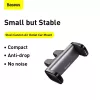 Aktiivinen teline Baseus Steel Cannon matkapuhelin musta hopea
