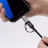 UGREEN USB-C - micro USB -sovitin, harmaa