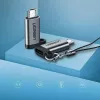 UGREEN USB-C - micro USB -sovitin, harmaa