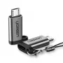UGREEN USB-C - micro USB -sovitin, harmaa