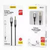 DUDAO audiokaapeli Lightning - miniliitin 3,5 mm, 1 m, harmaa L11PRO