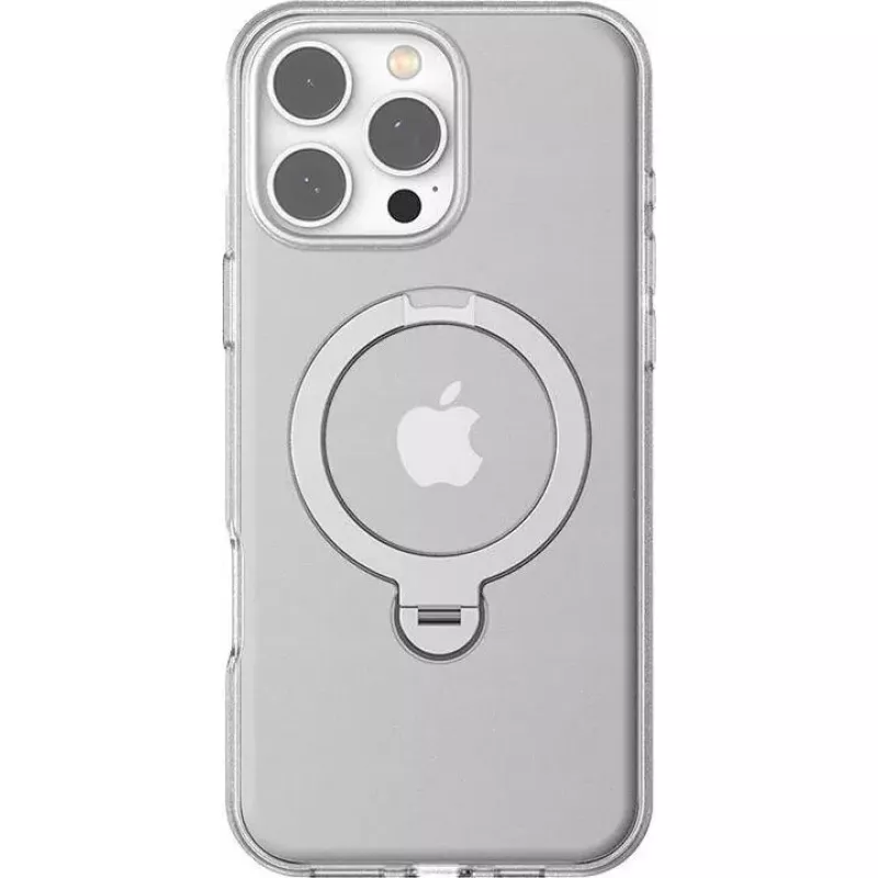 Suojakotelo kirkas Torras iPhone 16 Pro Maxille, SPIN-sarja (läpinäkyvä)