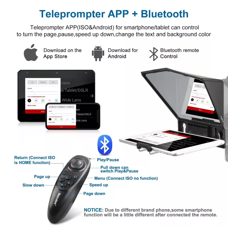 Desview T2 teleprompteri