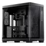 Tietokonekotelo Jonsbo TK-4 Midi Tower ATX karkaistusta lasista valmistetulla sivuseinällä, musta