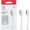 Vara-hammasharjanpäät OCLEAN P1C10 harmaa, 2 kpl
