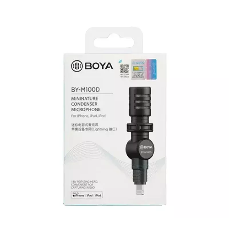 Älypuhelinmikrofoni BOYA BY-M100D
