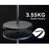 Lattialle tarkoitettu jalusta Dangbei 01.4A03-HWLDZJ-EU00 musta korkeussäädettävä 100-900 mm